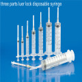 Medical Disposable Three Parts Syringe Luer Lock